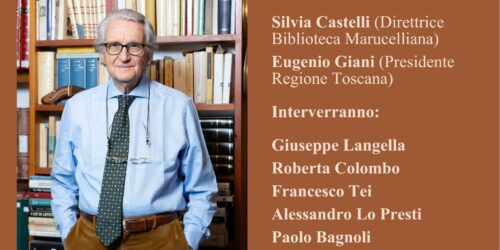 Locandina della Giornata Di Studi in onore di Renzo Ricchi