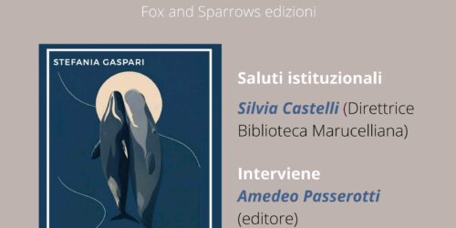 Locandina della Presentazione del libro LE CORRENTI INVISIBILI. RACCONTI TRA MERAVIGLIA E SCIENZA di Stefania Gaspari